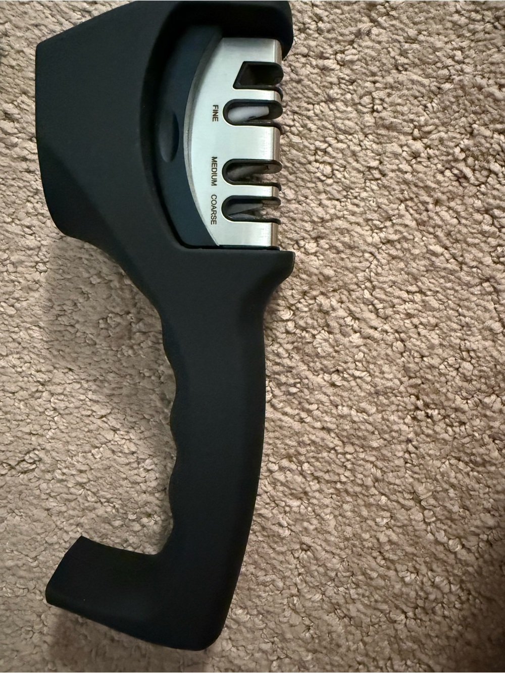 PriorityChef | Kitchen Knife and Scissors Sharpener with Glove | Black - Picture 6 of 7